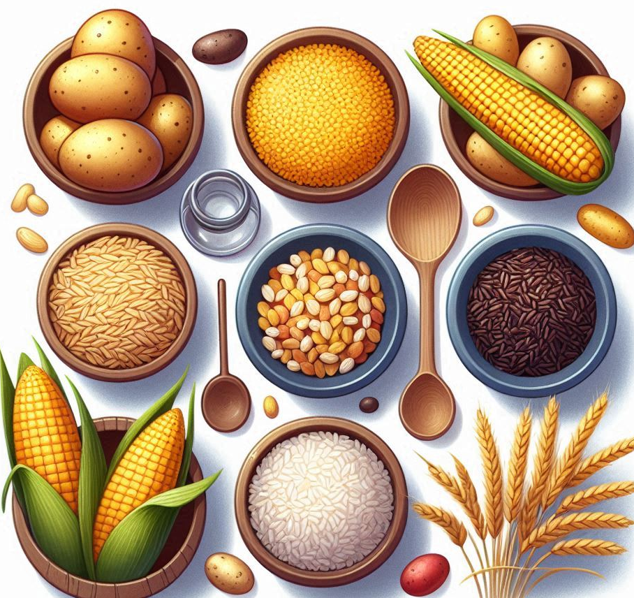 다당류 음식, 전분