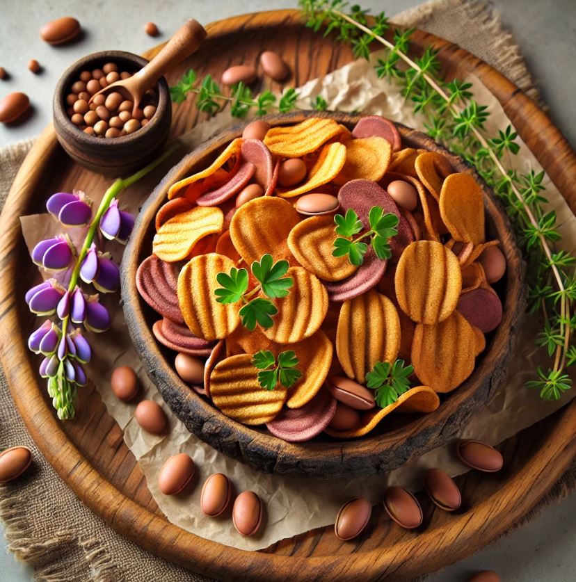 루핀콩을 활용하여 만든 스낵