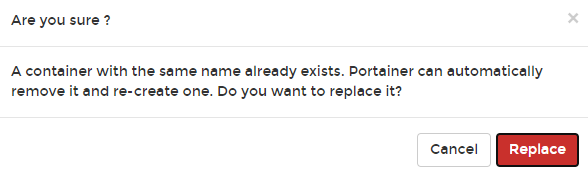 컨테이너 덮어쓰기