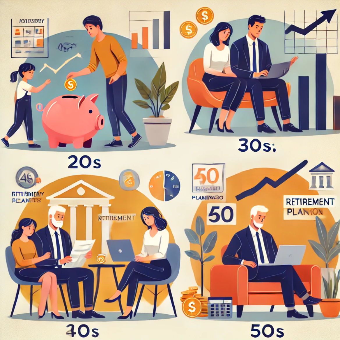 연령별 퇴직연금 관리 방법