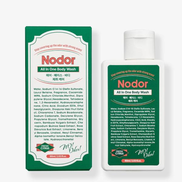 노인냄새 제거제 바디워시 추천 비누 노도르 올인원 바디워시