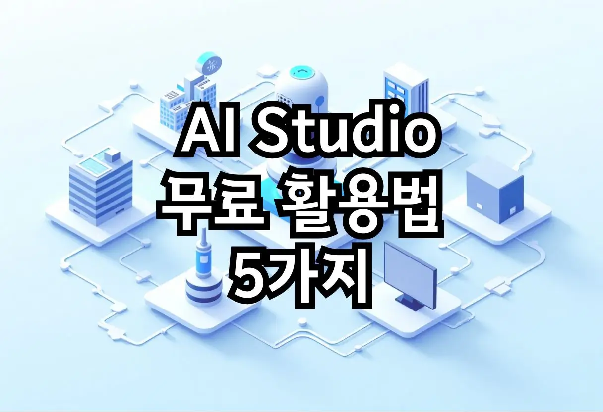 AI Studio 무료 버전으로 구현 가능한 AI 서비스(챗봇, 음성 인식 등)
