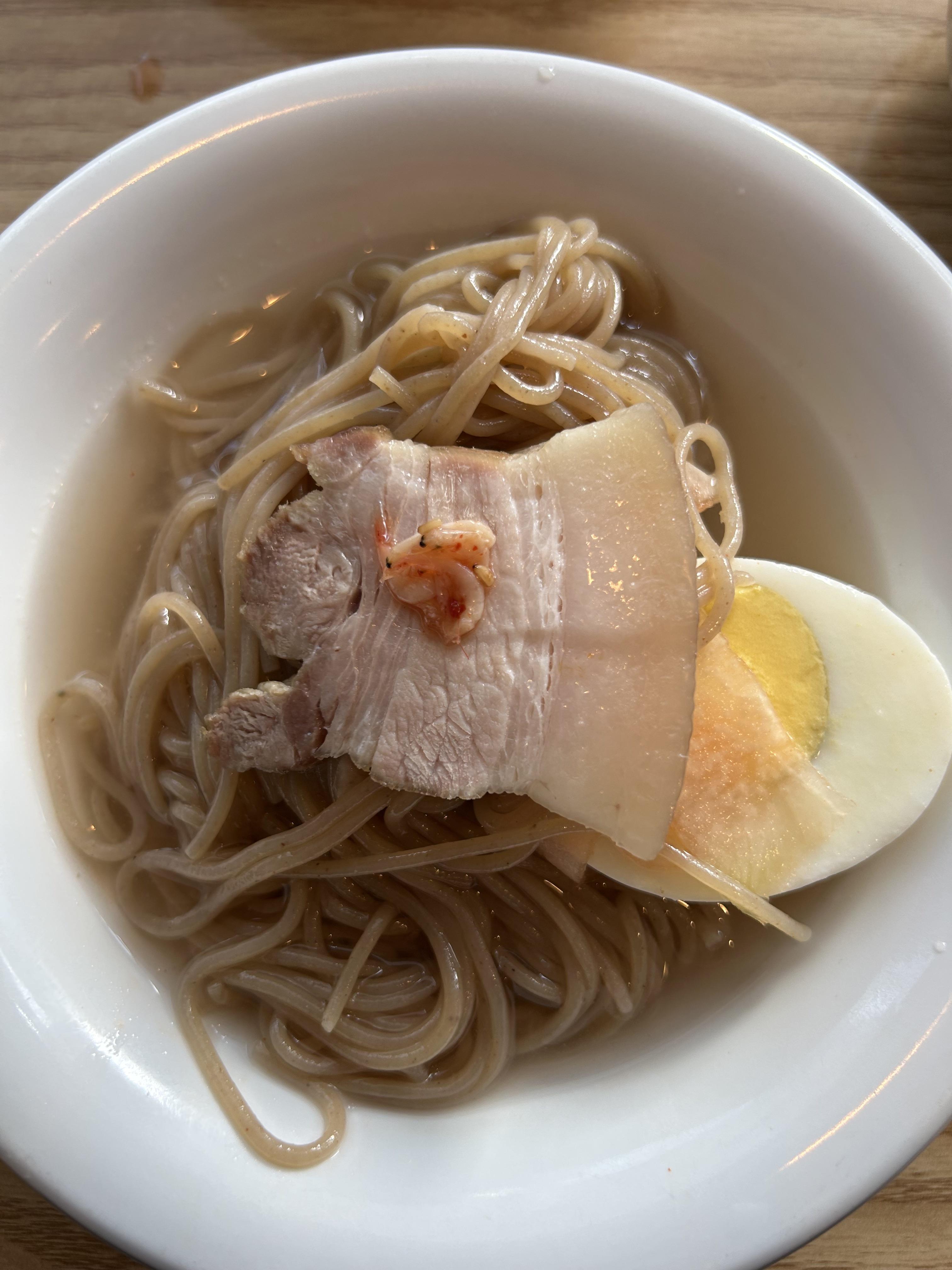 수육에 냉면