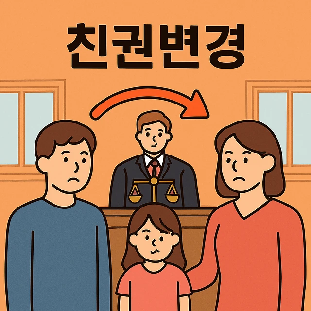 재산명시신청, 친권변경