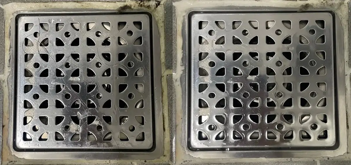 크레트세정제-배관덮개-사용전후