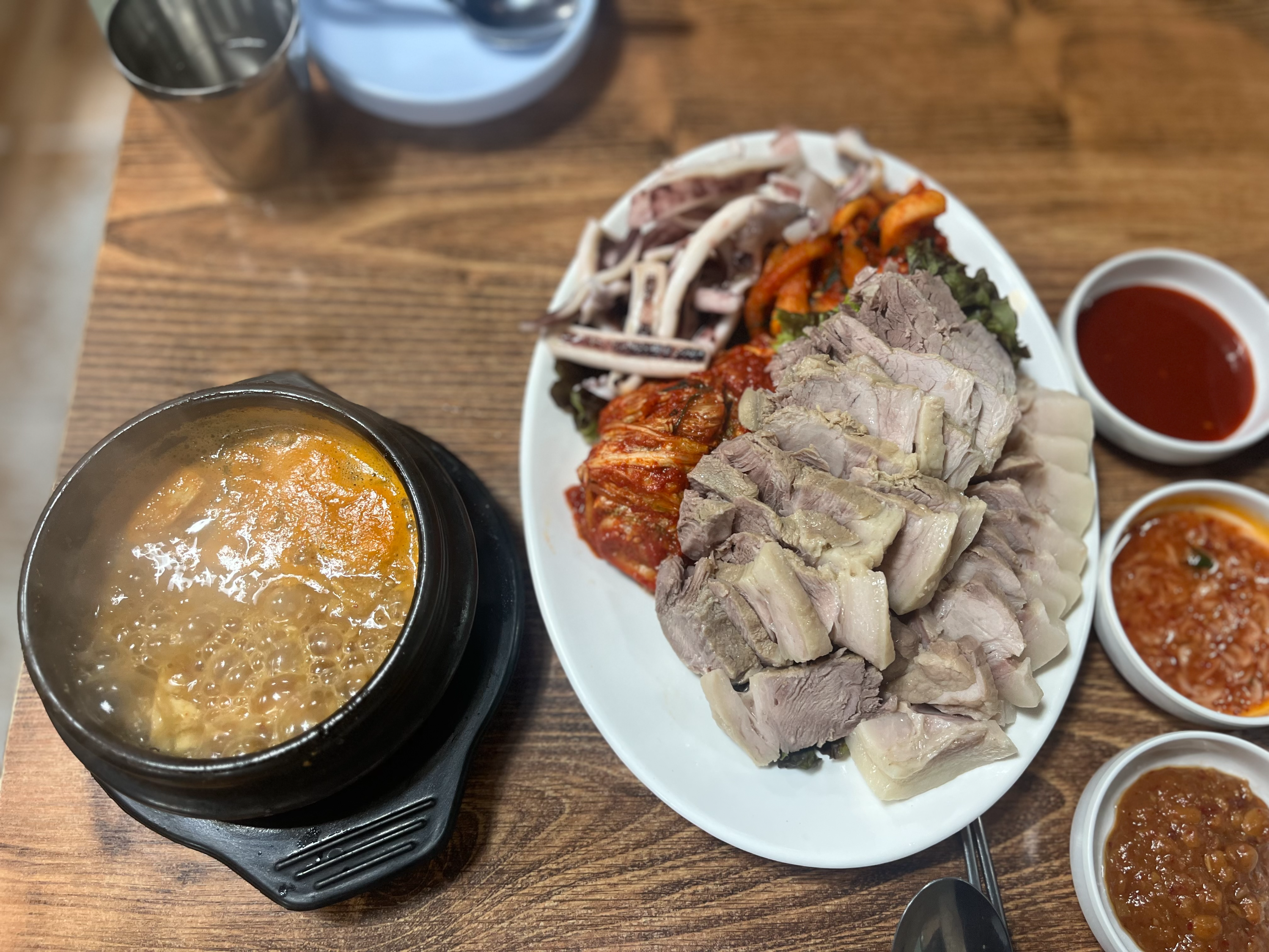 이조보쌈 오징어보쌈