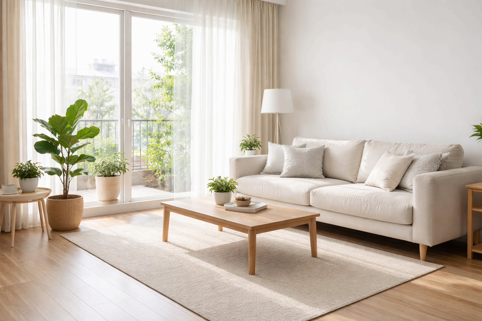 부자 집 거실 분위기