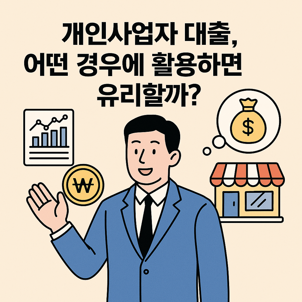 개인사업자 대출 팁 총정리 – 한도·금리·서류까지 완벽 안내!