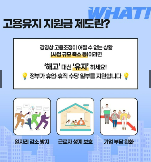 고용유지지원금