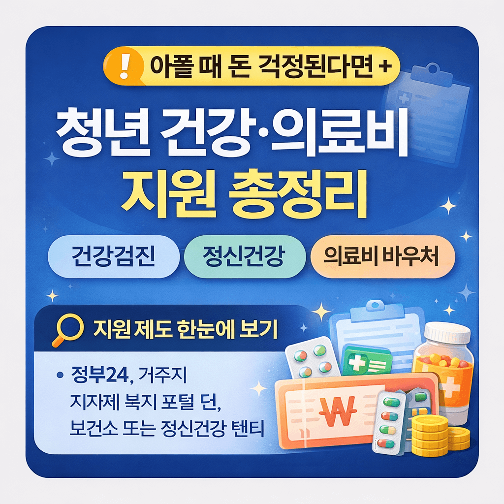 청년 건강&middot;의료비 지원 총정리-썸네일