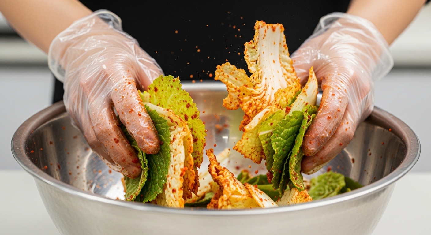 봄동겉절이황금레시피