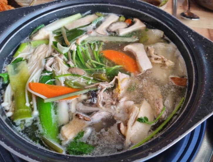 울산-꿩샤브샤브-솔밭길꿩농원