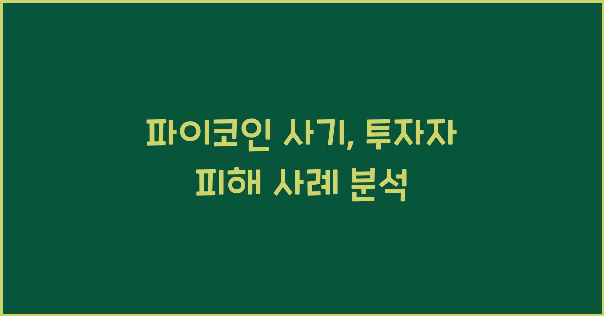 파이코인 사기