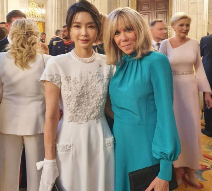 김건희 스페인 마크롱