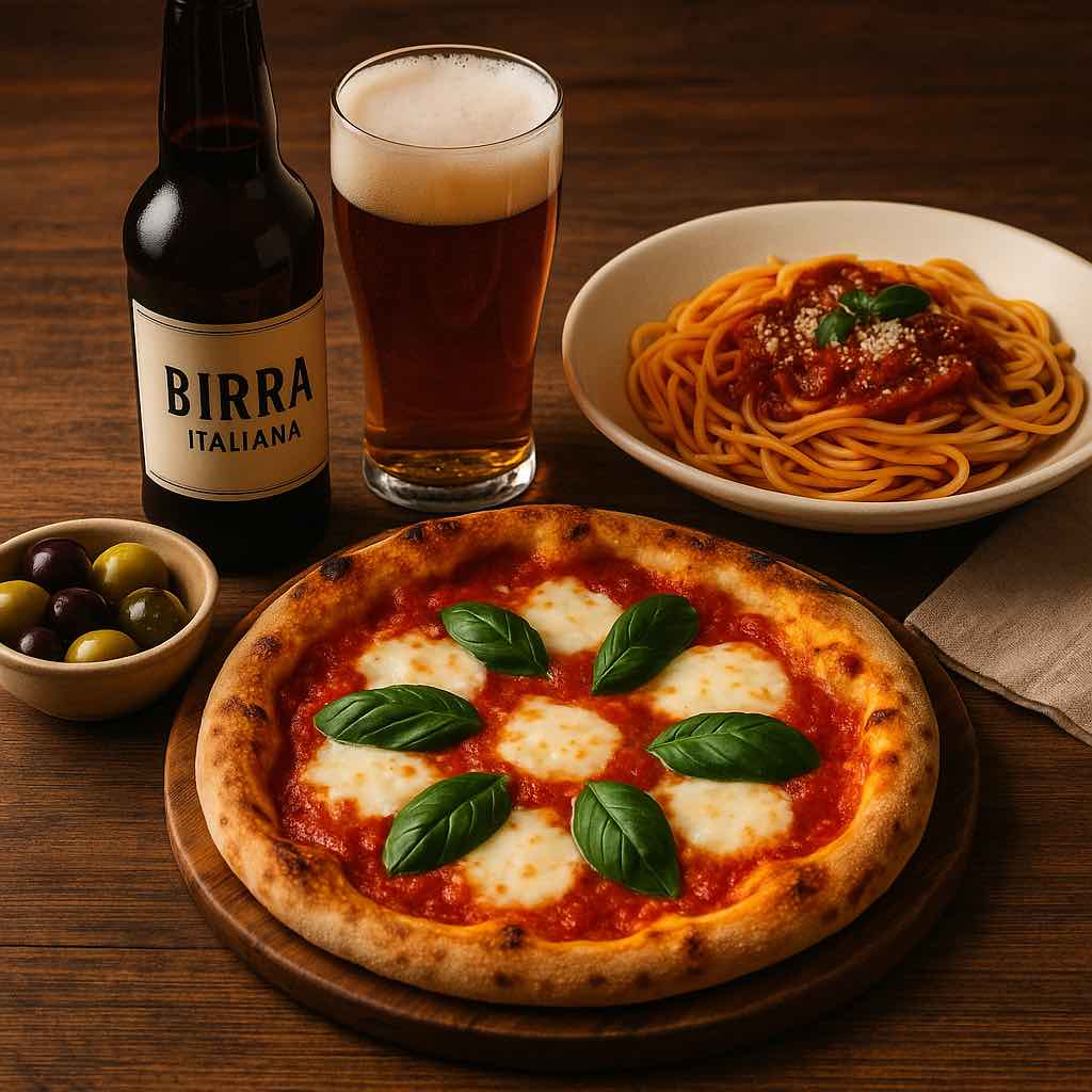 이탈리아 맥주와 음식 페어링