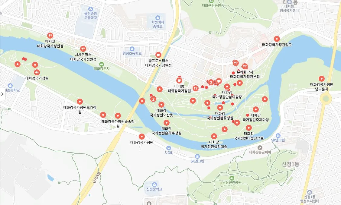 태화강 국가정원 네이버지도