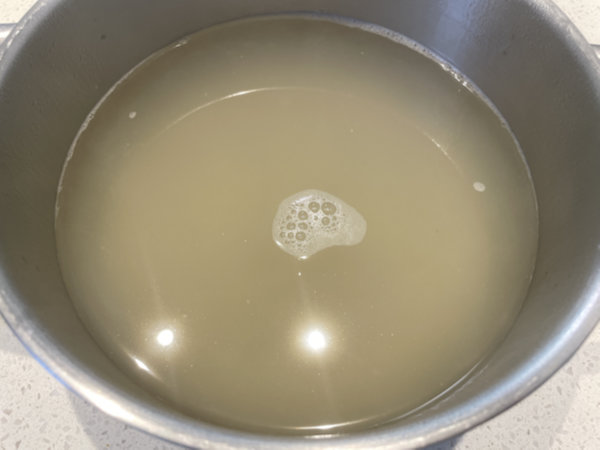 미역국 맛있게 끓이는 방법 - 멸치 육수 완성