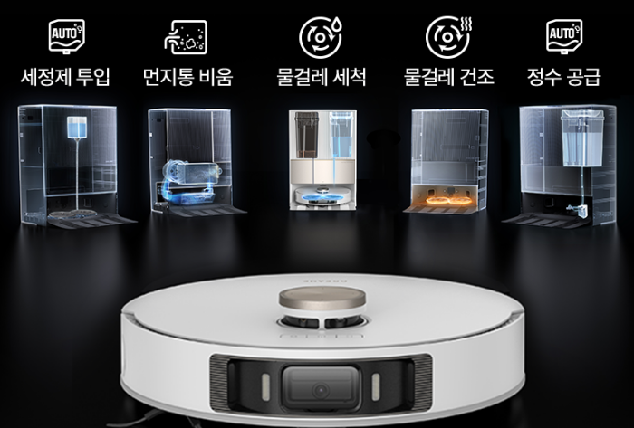 로봇청소기 부가기능들