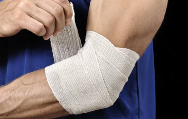 팔꿈치 통증사진