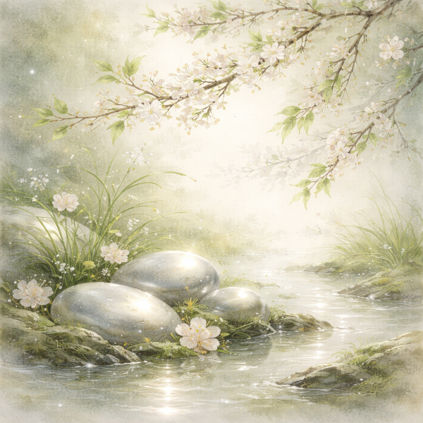 신묘일주 성격과 인생 흐름을 물상으로 표현한 이미지