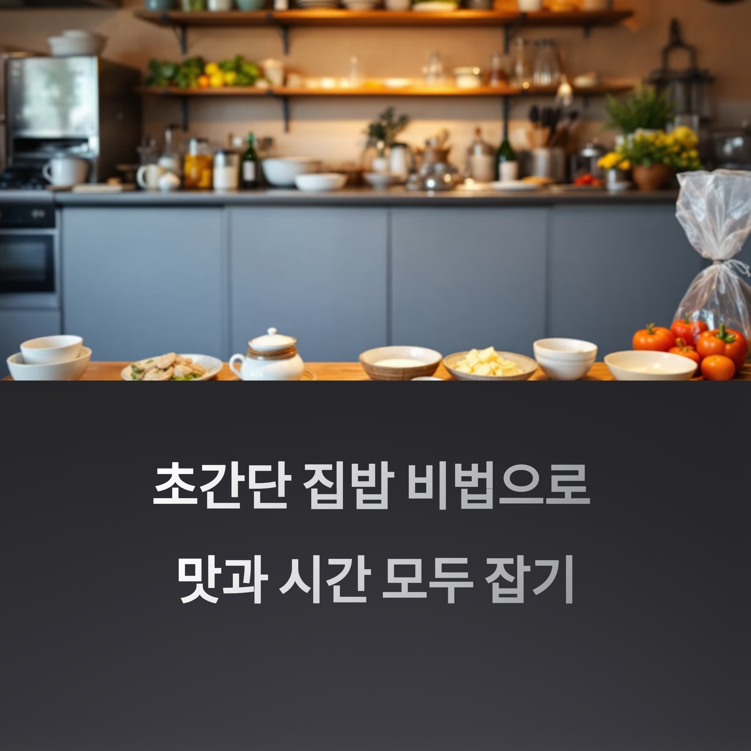 초간단 집밥 비법