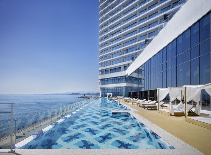 속초 카시아호텔 수영장