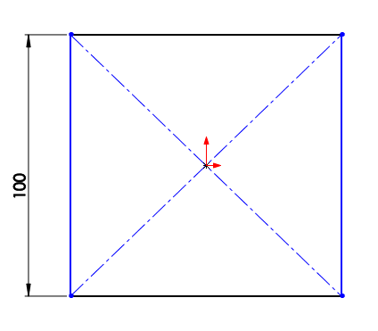 솔리드웍스 (SolidWorks) 불완전정의 - 치수누락