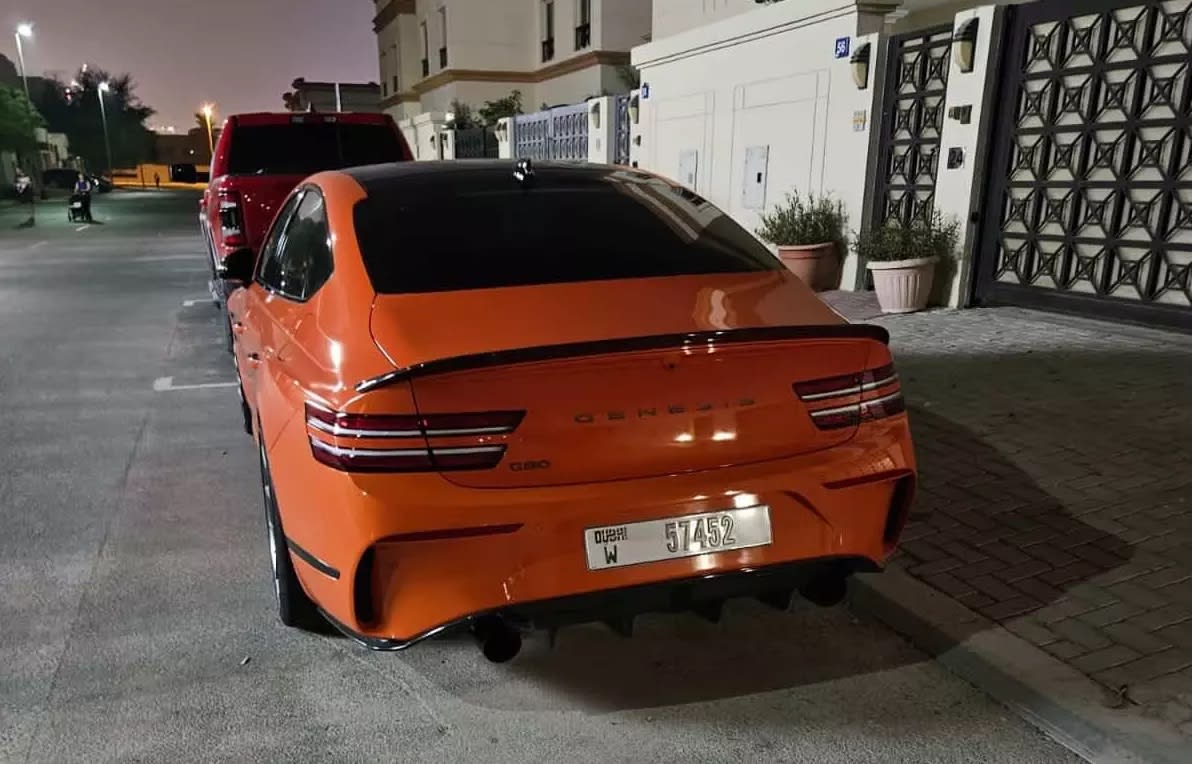 깜짝 공개 한번도 공개되지 않았던 제네시스 G80 마그마 프로토 타입 공개