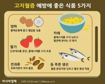 콜레스테롤 낮추는 음식 고지혈증 식단 좋은 기름 선택_3