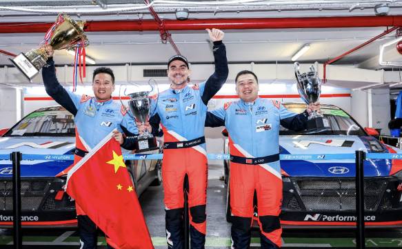 더 뉴 아반떼 N TCR 월드투어 드라이버 우승