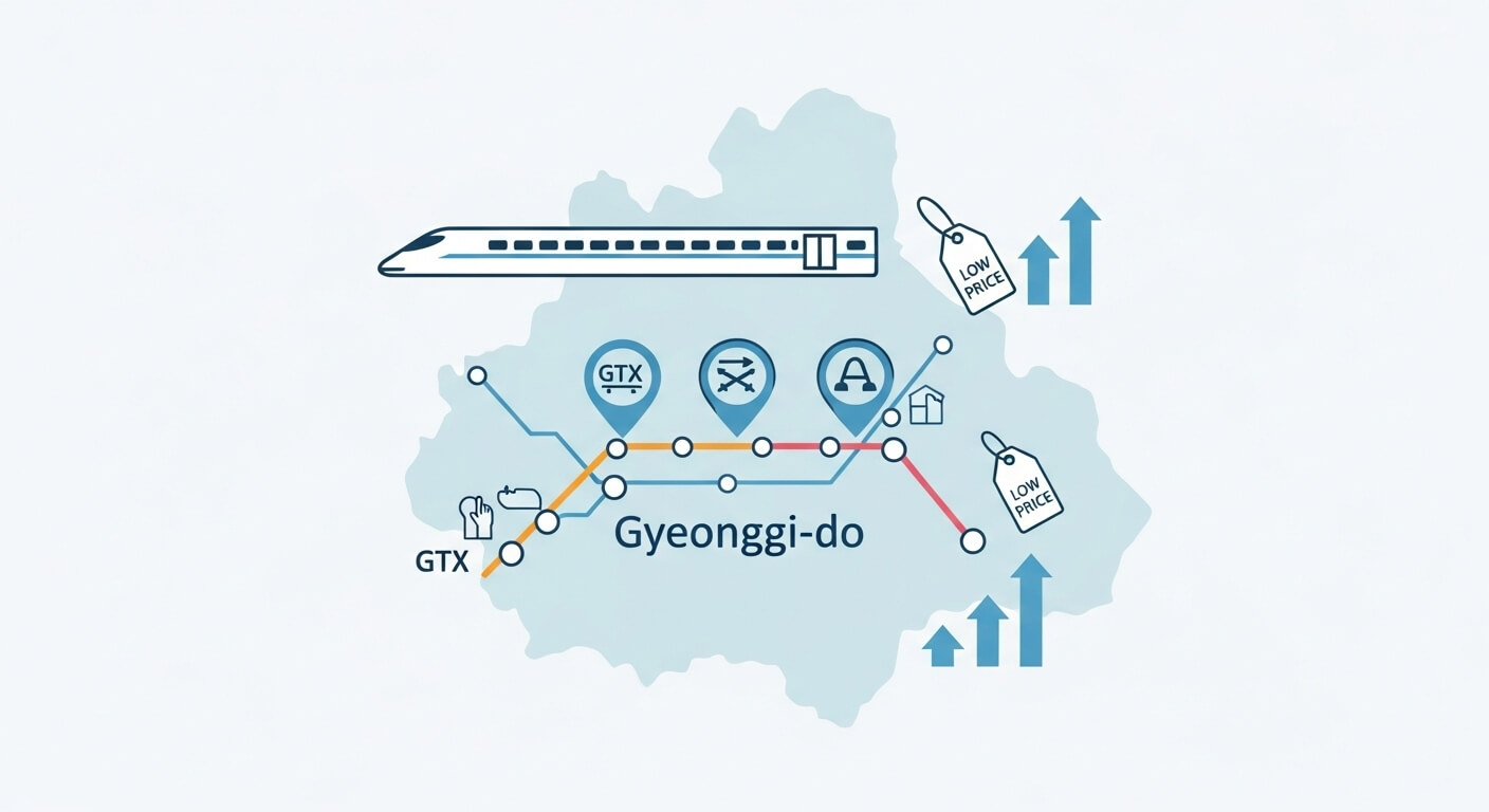 교통 호재에도 반영이 덜 된 지역