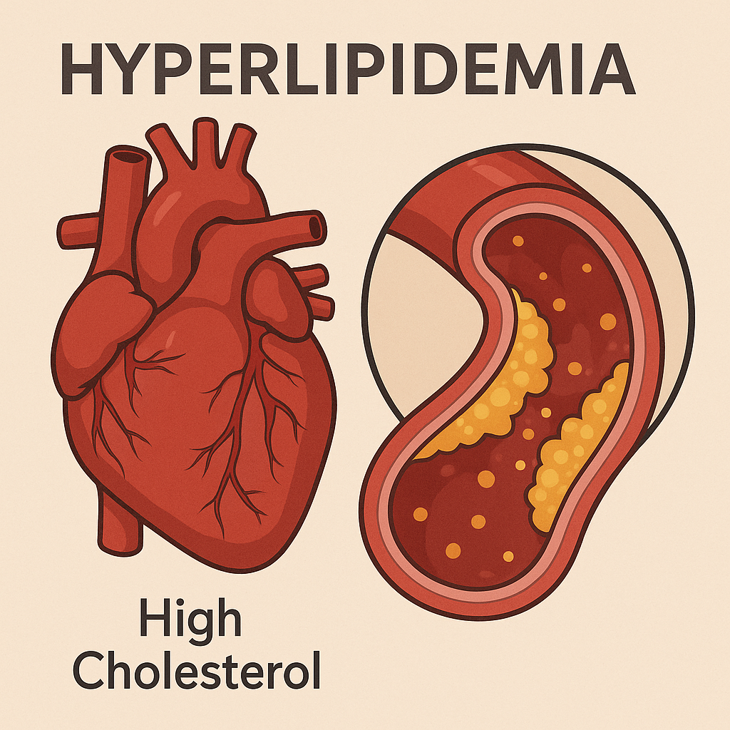 고지혈증 관련된 그림