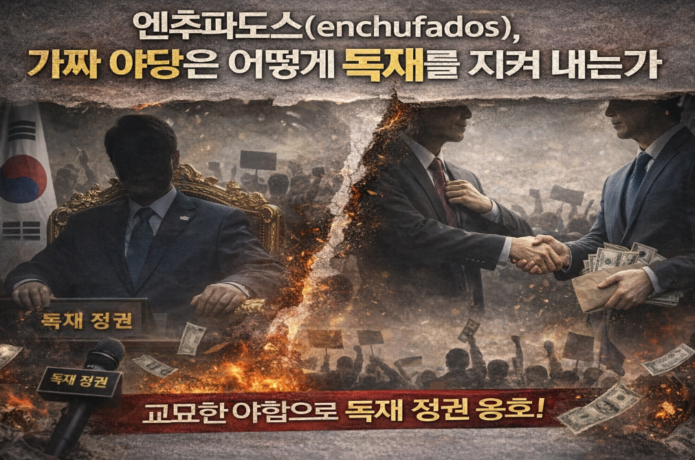 엔추파도스, 가짜 야당이 독재를 지키는 충격적 방법