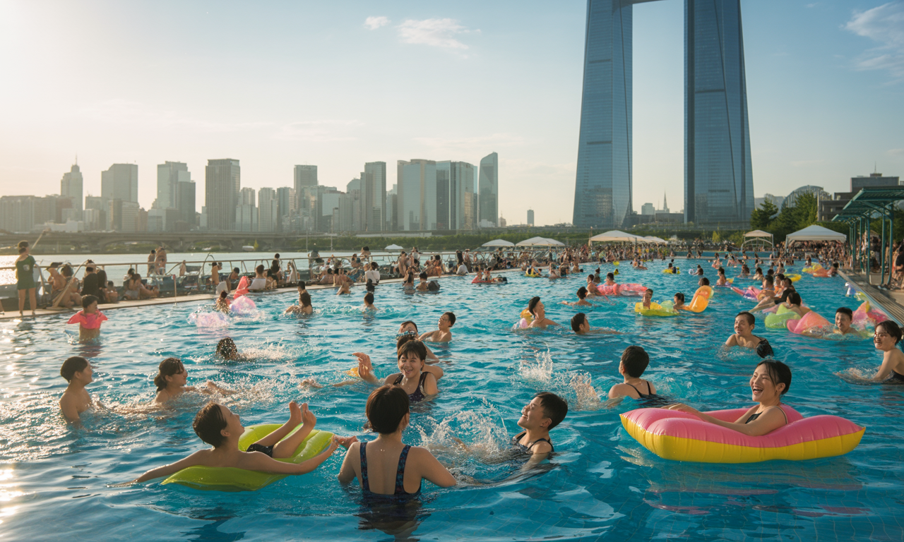 한강 무료 수영장 정보