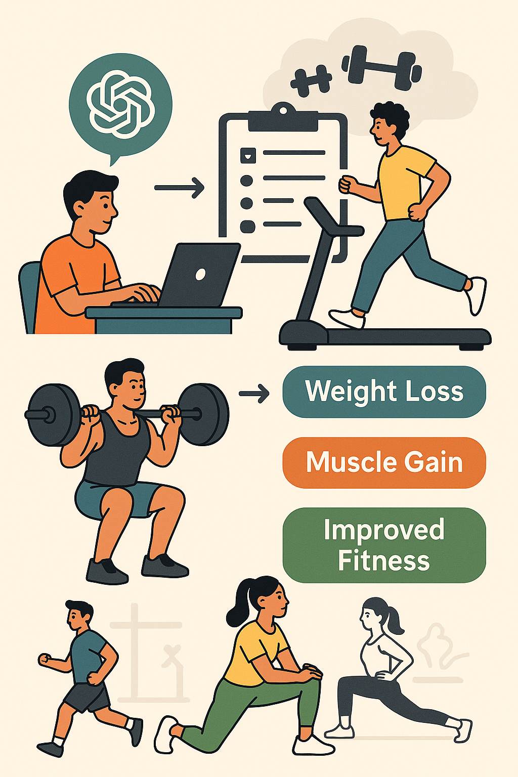 gpt 활용 운동 사진