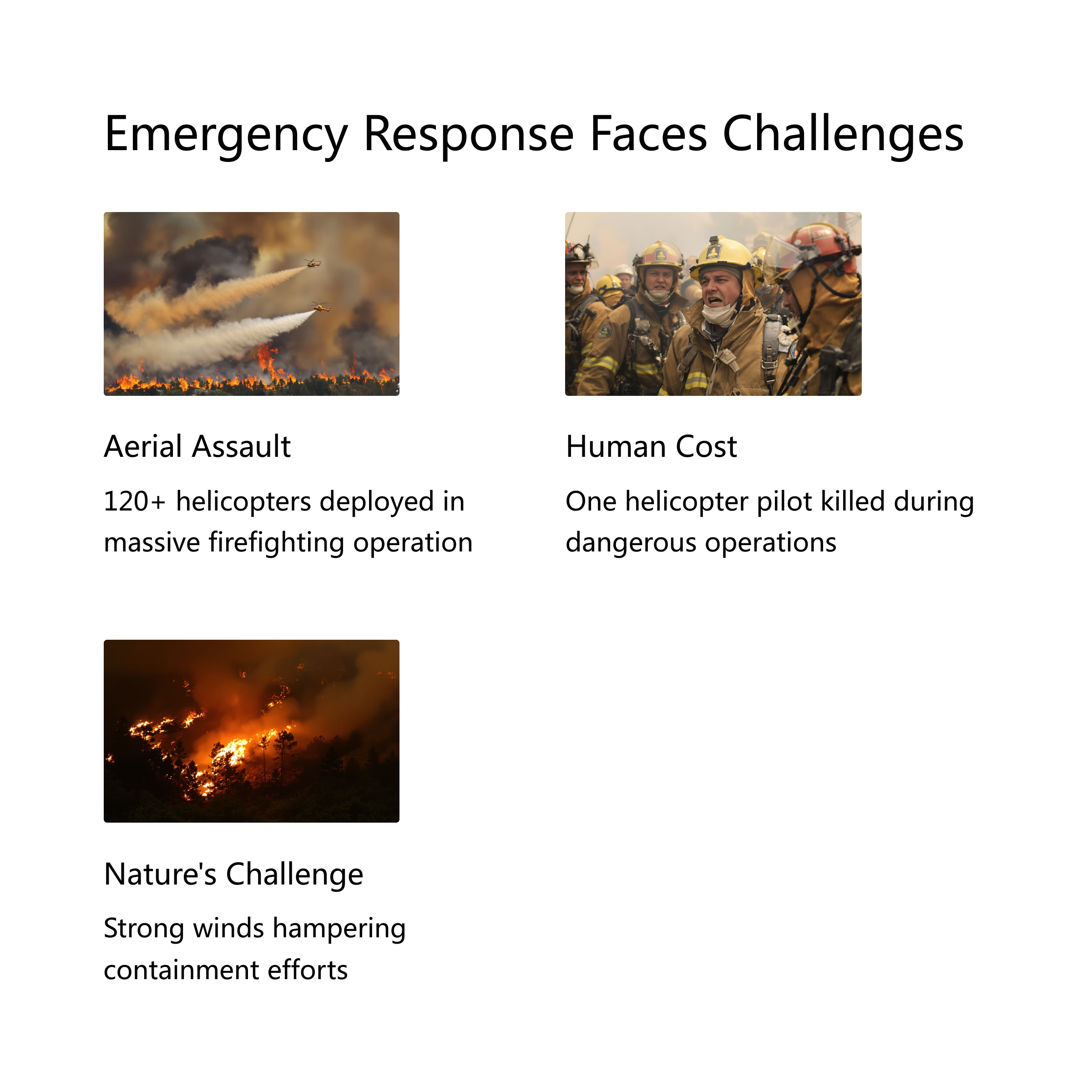 Nationwide Wildfires Spread to East Coast, Prompting Emergency Response