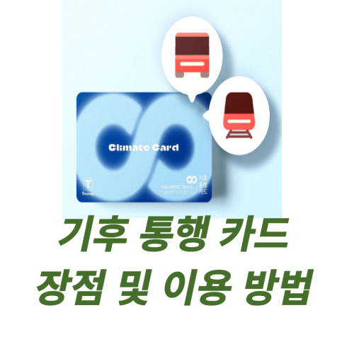 기후 통행 카드 알기