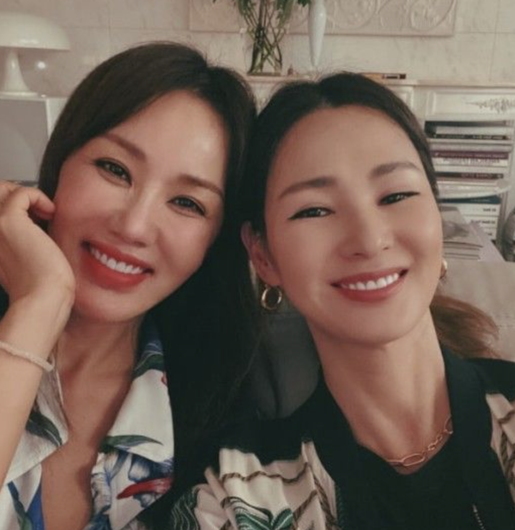 이소라 엄정화 함께 인스타그램 사진