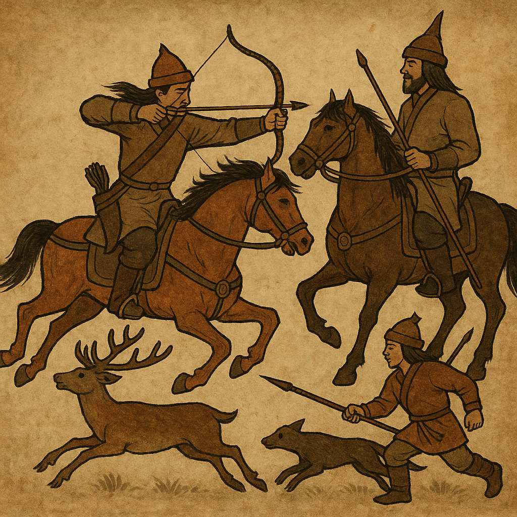 고구려와 북방 유목문화 관련 이미지