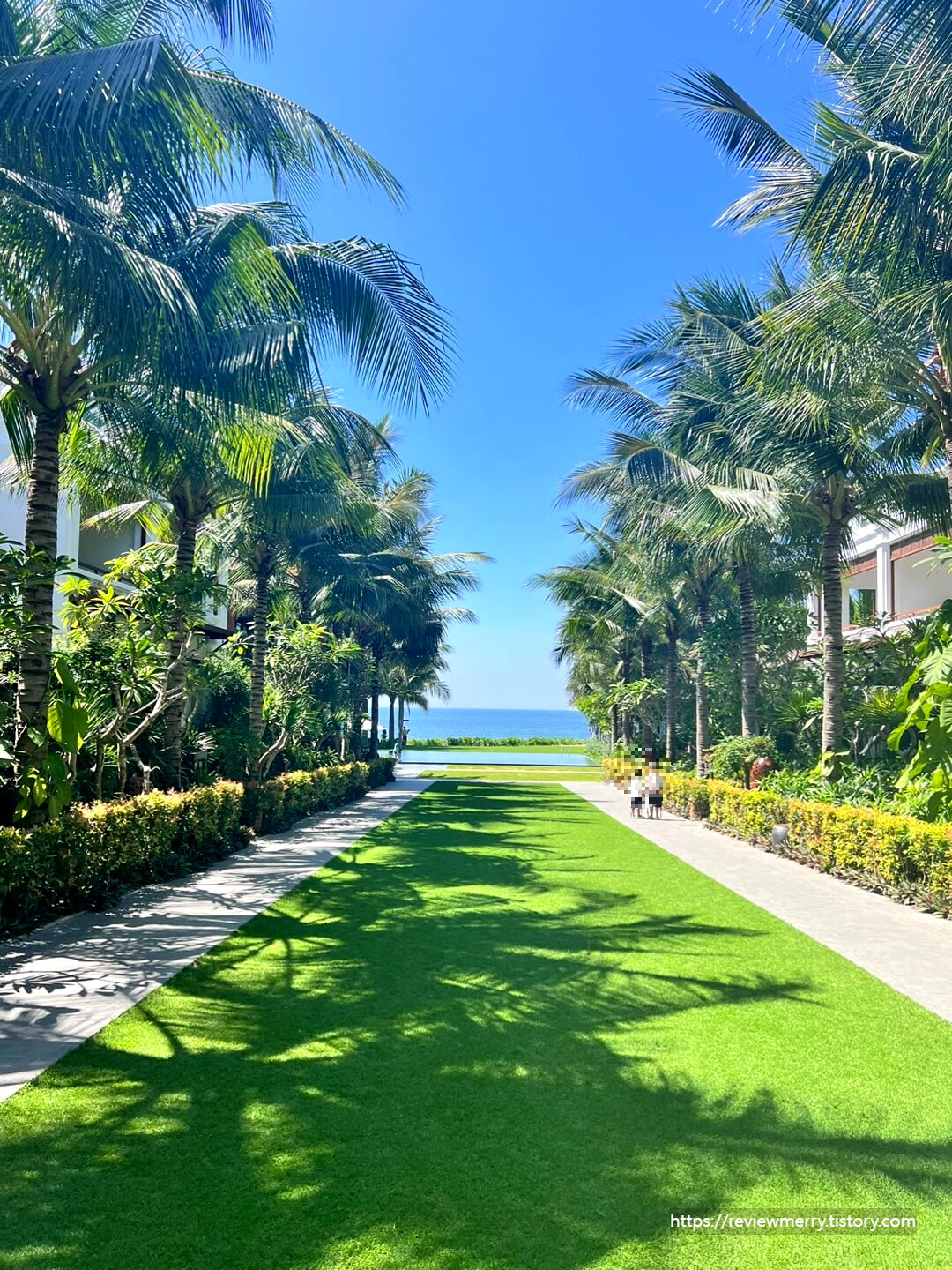 해변 가는 잔디길