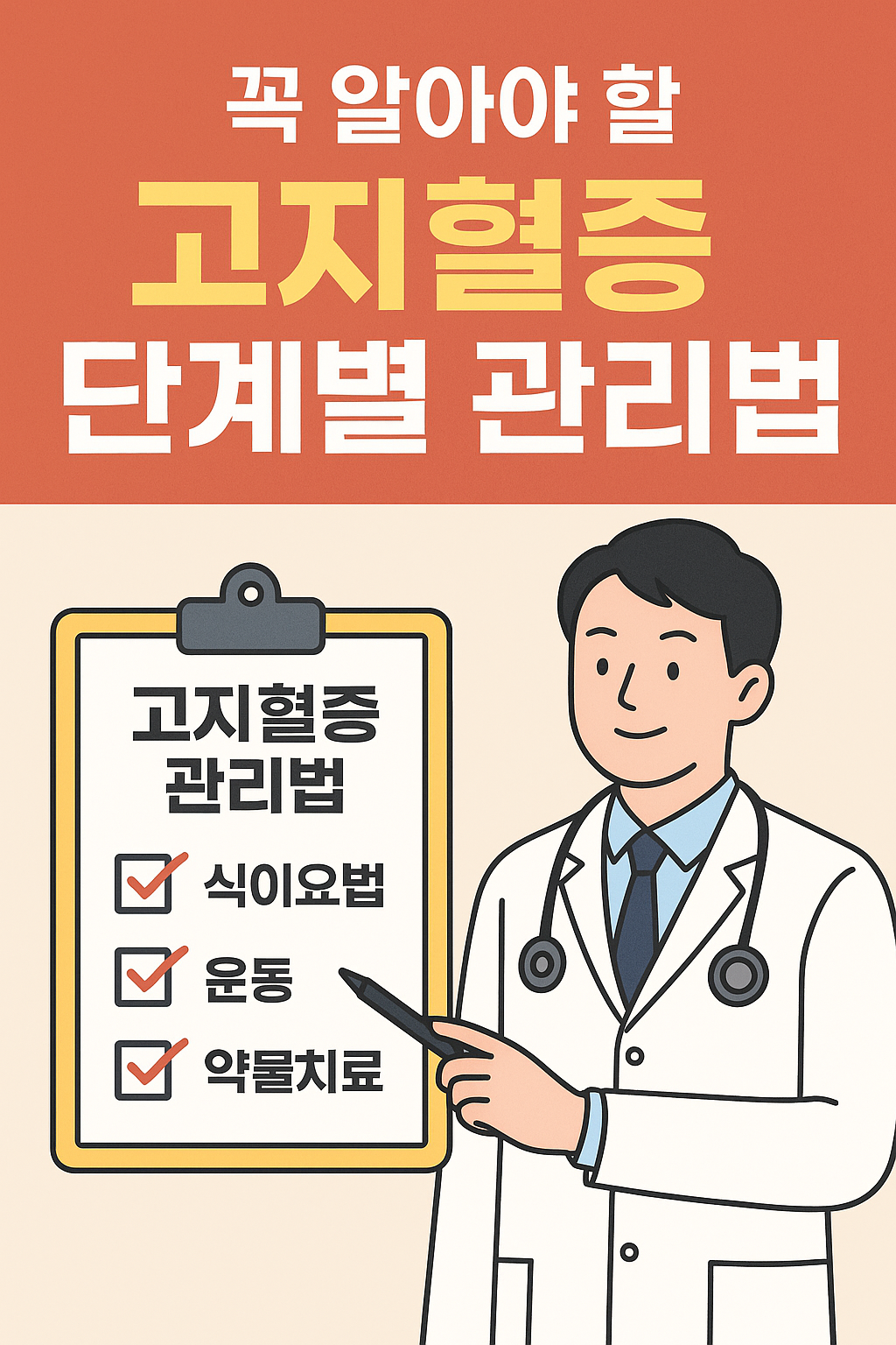 고지혈증 진단받았다면 꼭 알아야 할 단계별 관리법