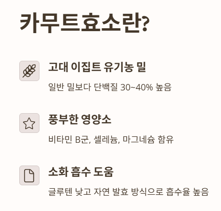 카무트효소란