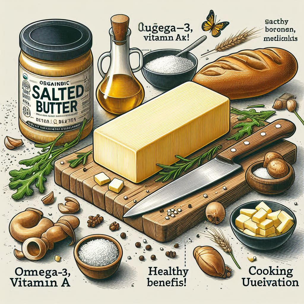 유기농 가염버터의 특징, 건강 효능, 활용 요리 총정리