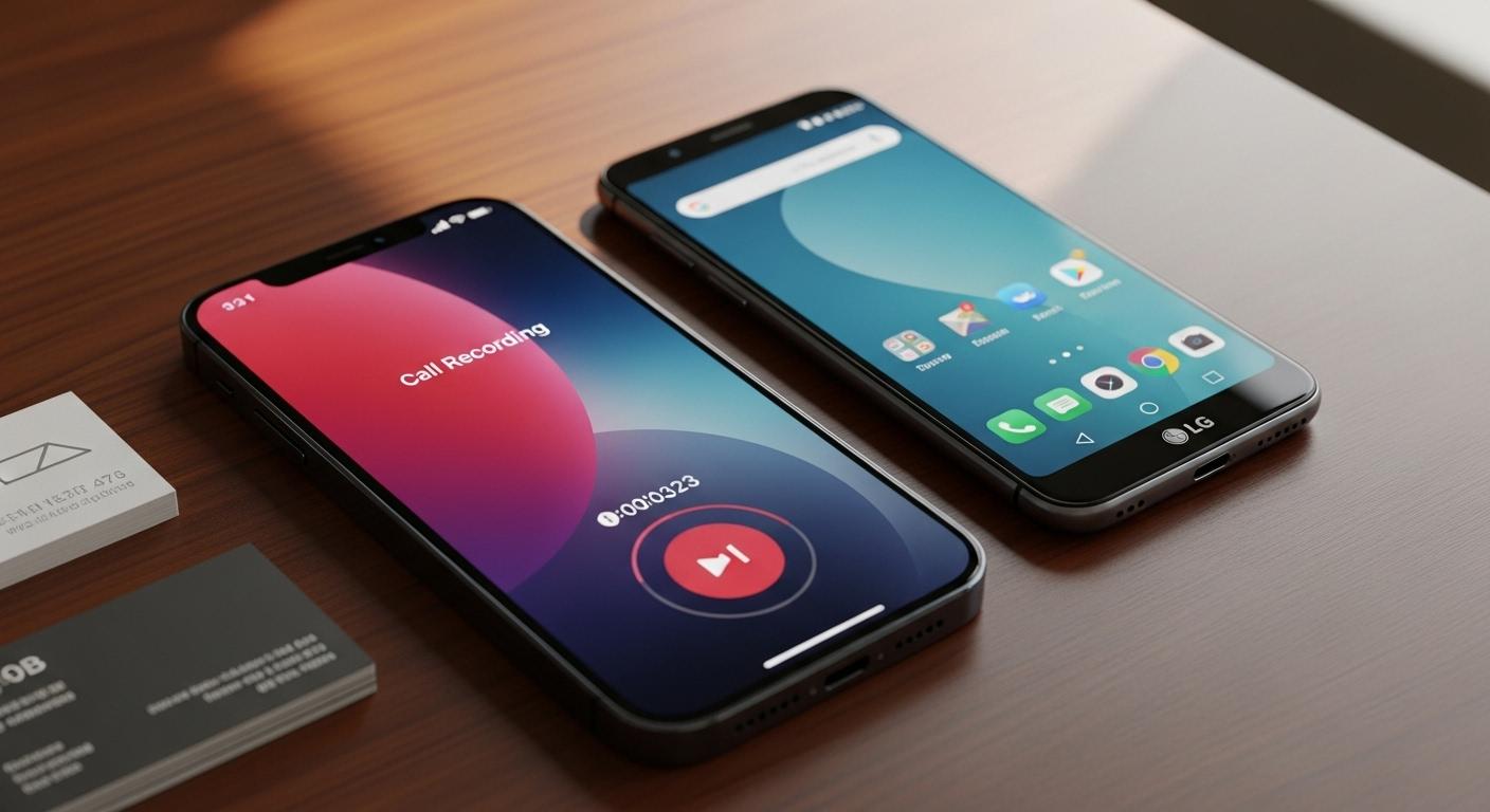 아이폰 통화녹음 lg 알뜰폰