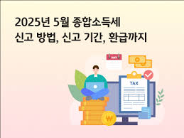종합소득세 신고 간단하게 끝내기