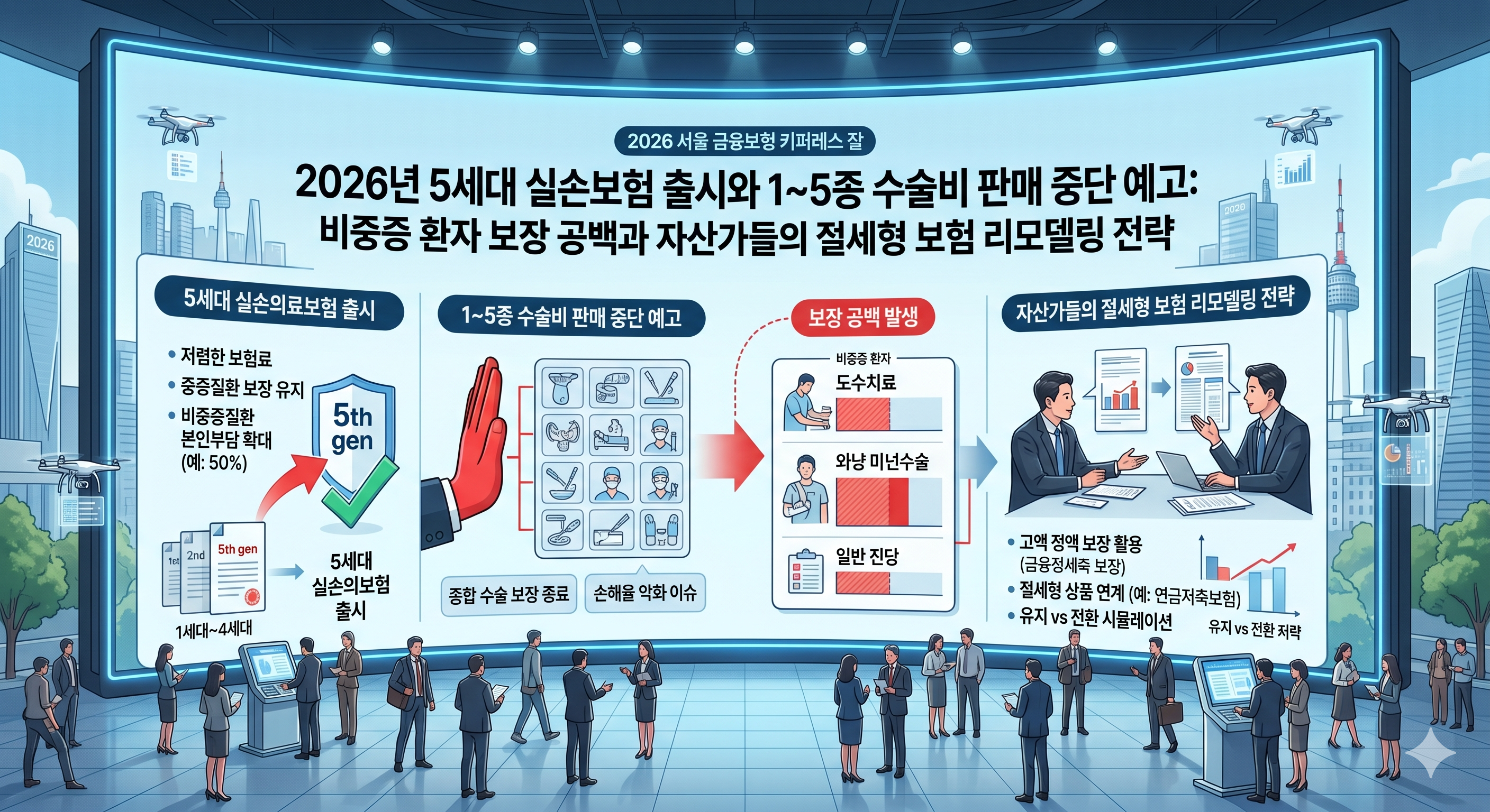 비중증 환자 보장 공백과 자산가들의 절세형 보험 리모델링 전략