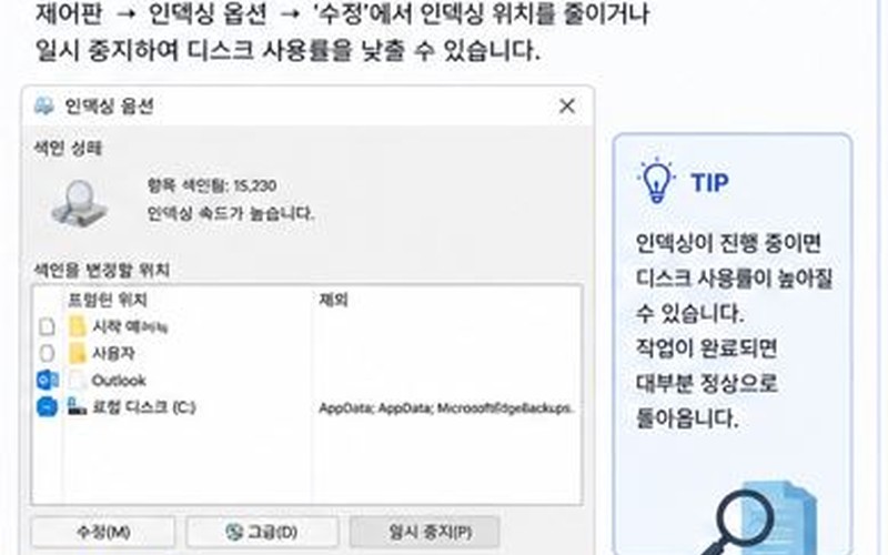윈도우11 디스크 사용률 100% 원인 분석과 포맷 없는 단계별 해결 가