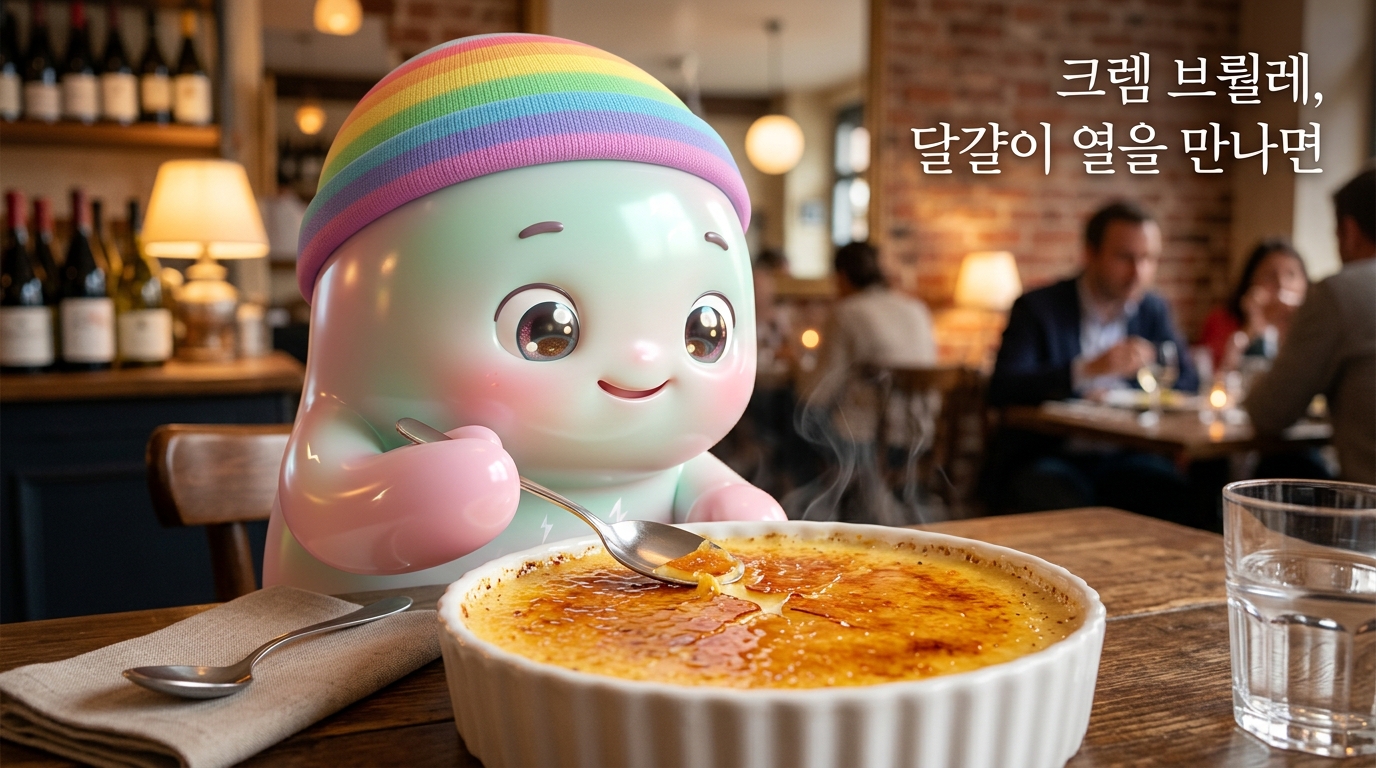 크렘 브륄레, 달걀이 열을 만나면