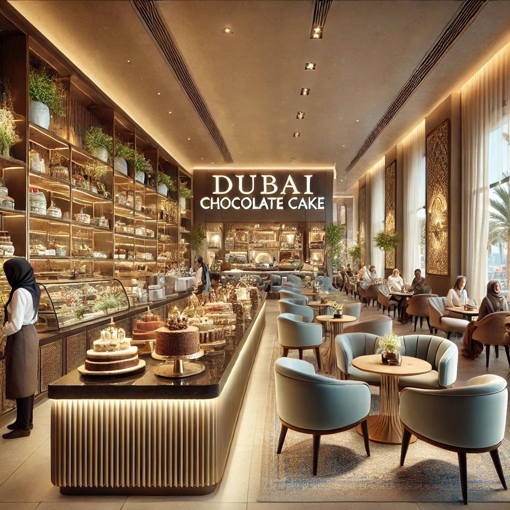 두바이 초콜릿 케이크 카페