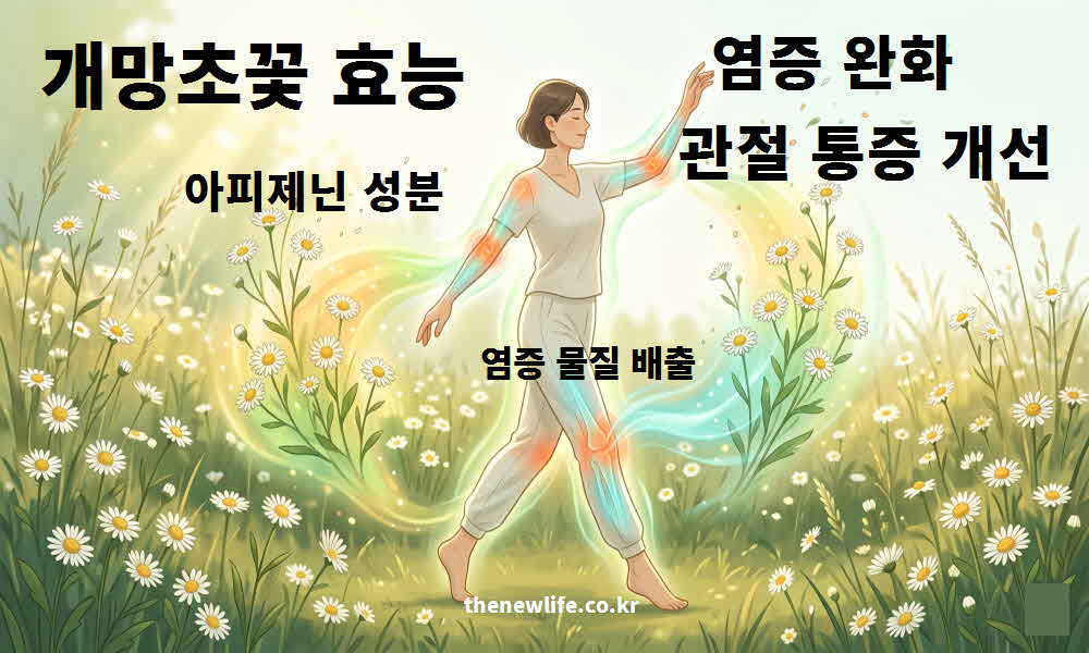 개망초꽃 효능 염증 완화 관절 통증 개선